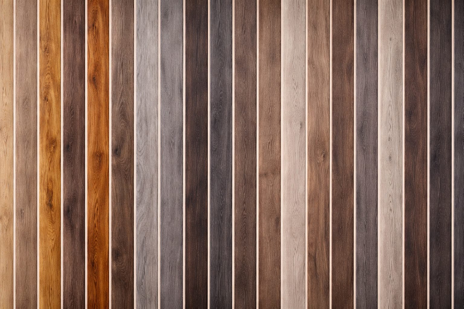 Palette de finitions bois des sols SPC TEKORA